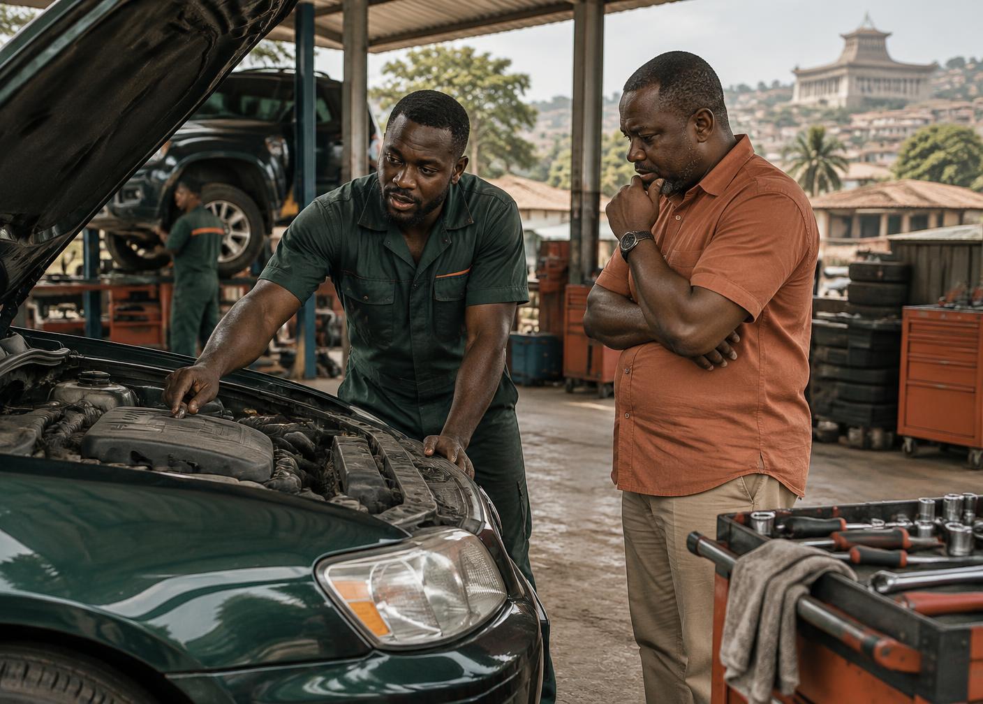 Accra Auto Care at work